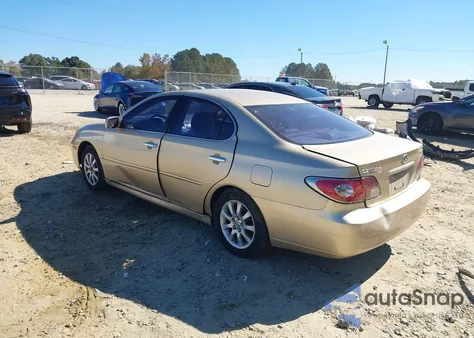 2002 Lexus Es 300 из США, поврежденный, VIN JTHBF30G620050277